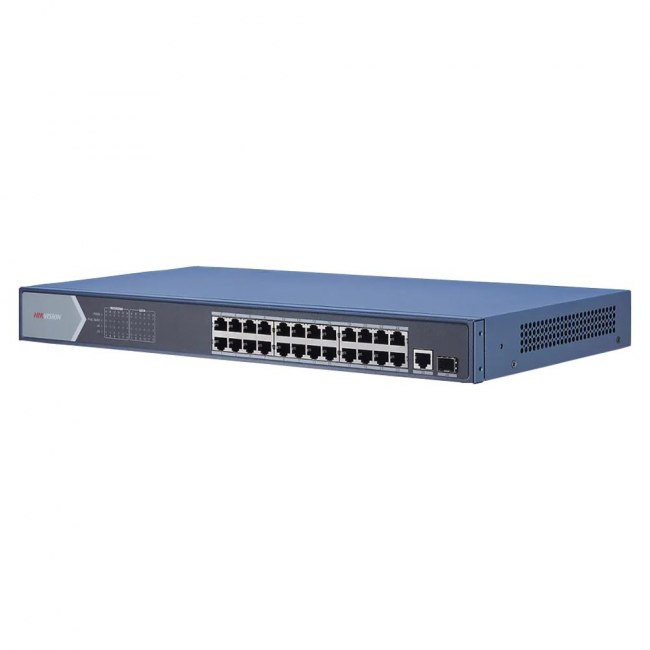 Switch POE Não gerenciado 24 portas DS-3E0526P-E Hikvision